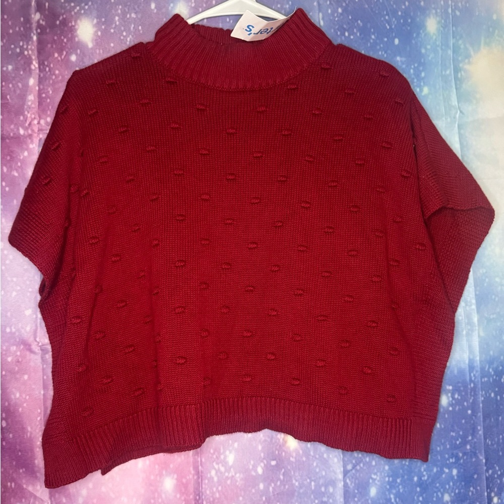 New carters poncho sweater
